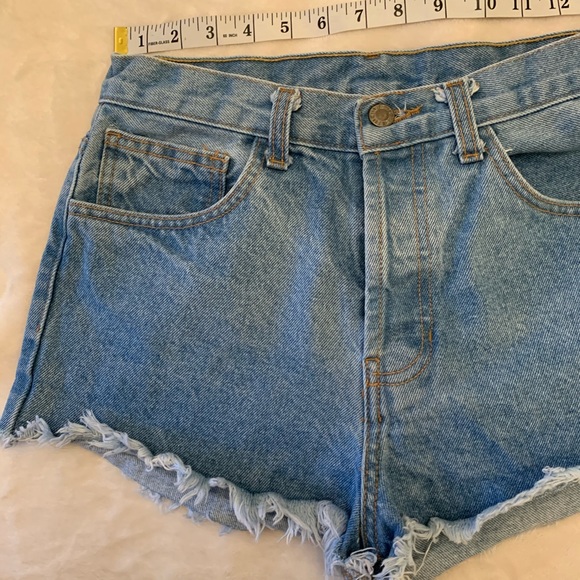 Brandy Melville denim jean high waisted shorts - Picture 11 of 14